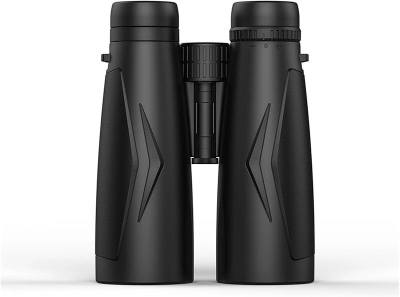 منظار أسود احترافي مقاوم للماء 12x50 مع عدسة موضوعية كبيرة عالية الدقة للتخييم في الهواء الطلق - Image 5