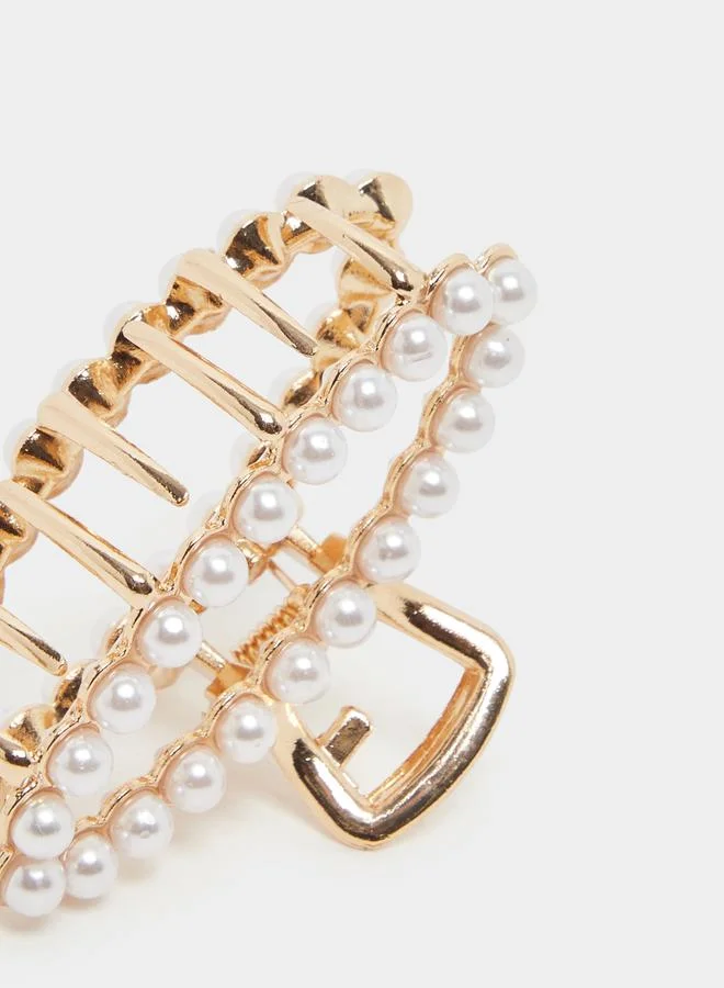Styli Embellished Hair Claw