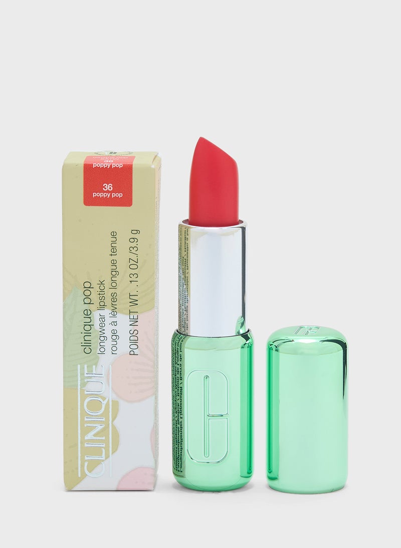 CLINIQUE Longwear Lipstick - Poppy Pop 3.9G - Image 1