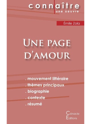 Fiche de lecture Une page d'amour de Émile Zola (A - pzsku/Z2BC0C4F0EFFB6E9D6FE6Z/45/1748329165/f348c215-ed88-4a9c-b9af-57f7bcd07aa6