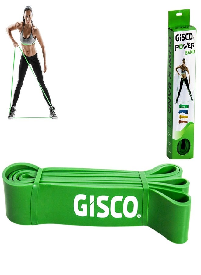 GISCO Resistance Bands for Workout | Pilates Bands for Women & Men | Latex Thera Bands for Home Exercise, Gym, Stretching, Yoga & Full-Body Toning - Image 1