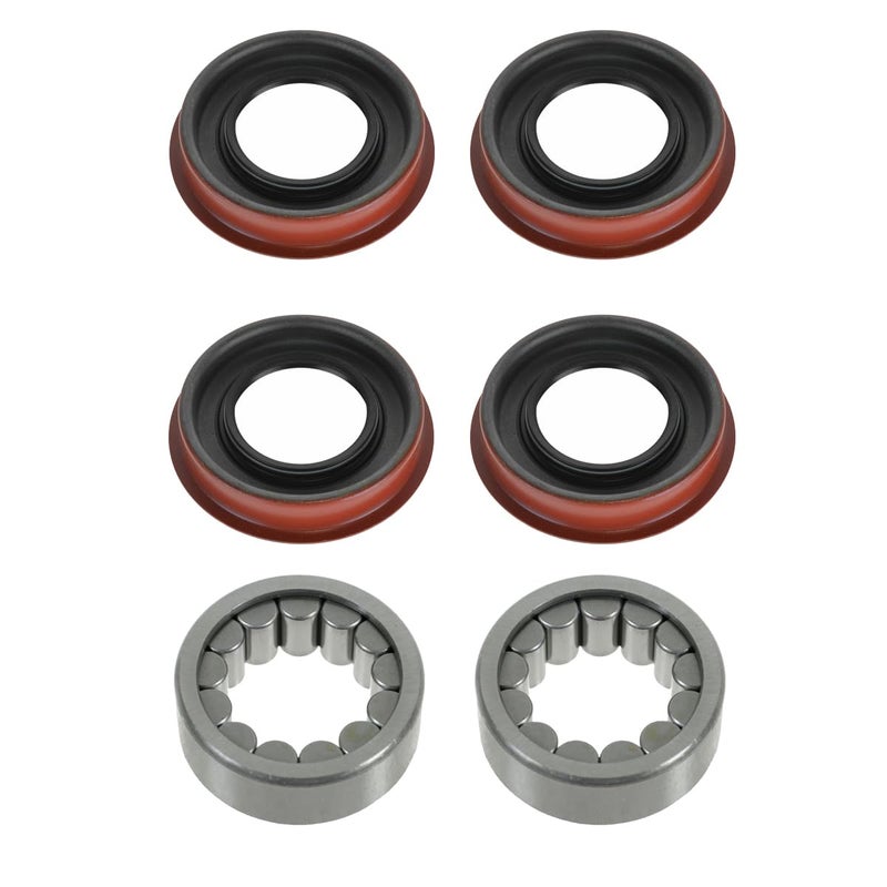 TRQ Rear Wheel Bearing  Seal Kit Compatible with Buick Cadillac Chevrolet GMC Hummer Isuzu Oldsmobile Saab