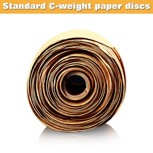 SPEEDWOX 100 Pcs 60 Grit Sandpaper Roll 5 inch Round Sanding Discs Adhesive Back PSA Sticky Back No Hole Stick and Sand Sandpaper for Wood, Auto Body Repair, Marine, Paint, Metal and Plastics - Image 5