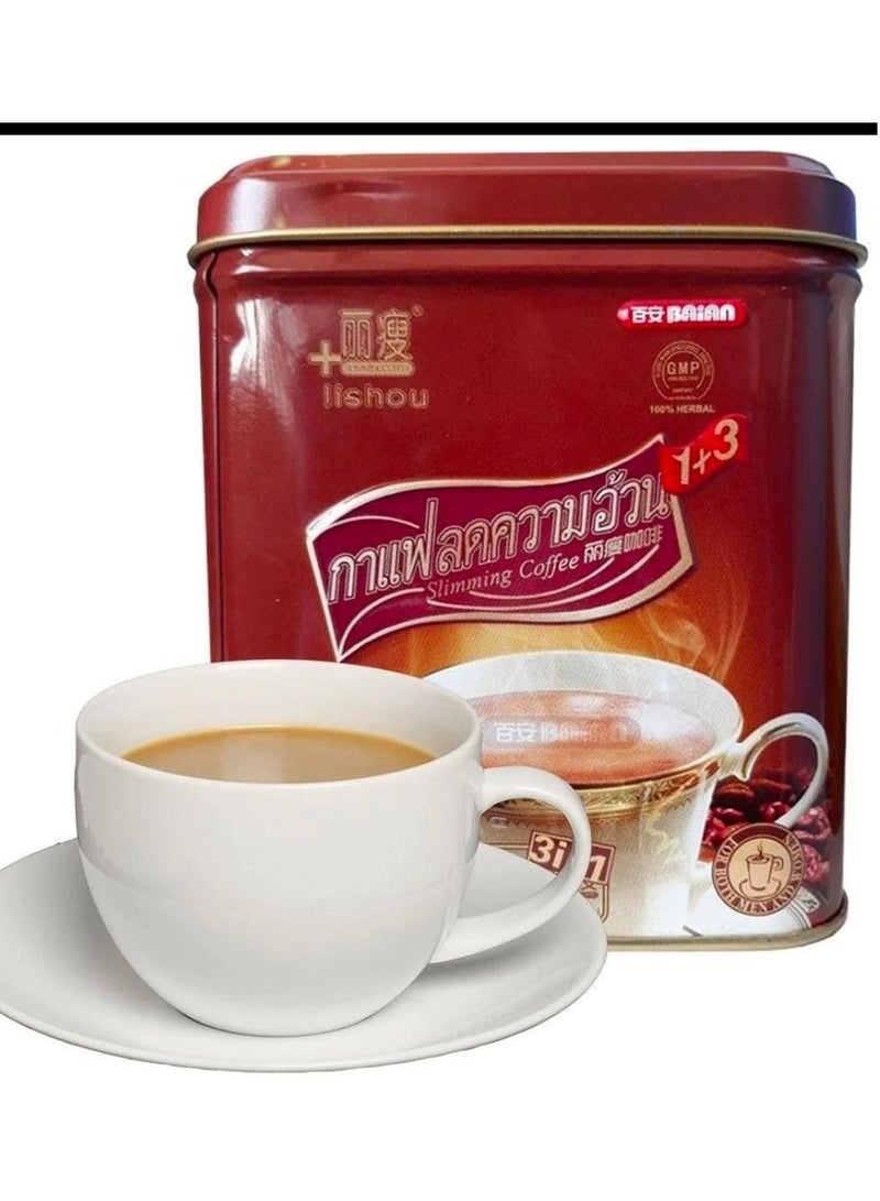 ليشو - قهوة التخسيس الفورية في علبة 10 جم 15 - Image 2