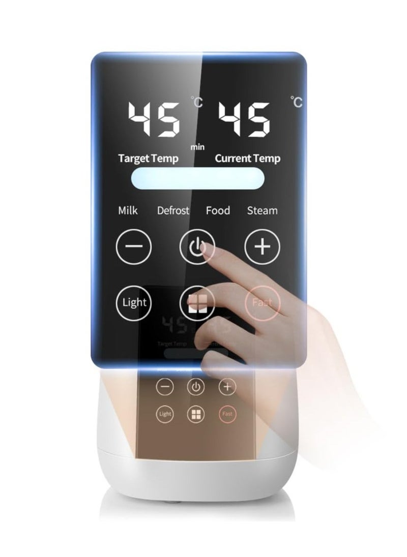 Generic - Fast Baby Bottle Warmer with Precise Temperature Control for Milk and Formula, 48 Hour Thermostat, Defrost Function and Night Light, Ideal for Heating Baby Food Jars - Image 1