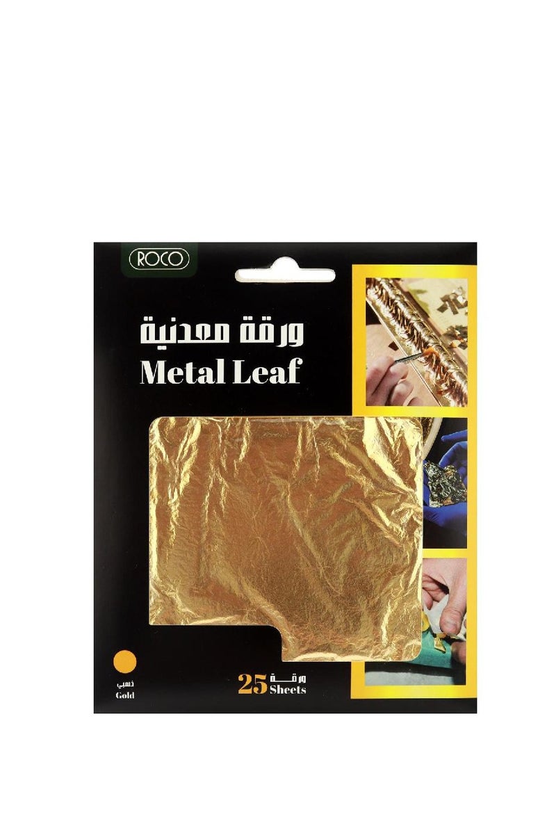 ROCO Metal Leaf SquareGold.03 kg
