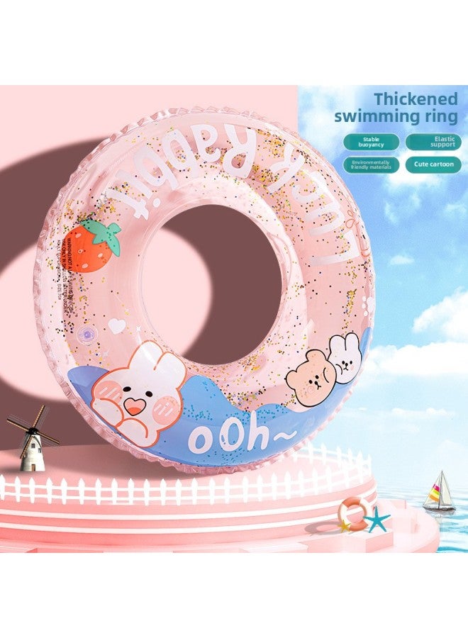 general Children's Swimming Ring Thickened Anti-flip Inflatable Life Buoy Boys And Girls Beginner Baby Floating Ring Adult Underarm Ring-Outer Diameter After Inflation:70#-Inner Diameter After Inflation:Seq - Image 1