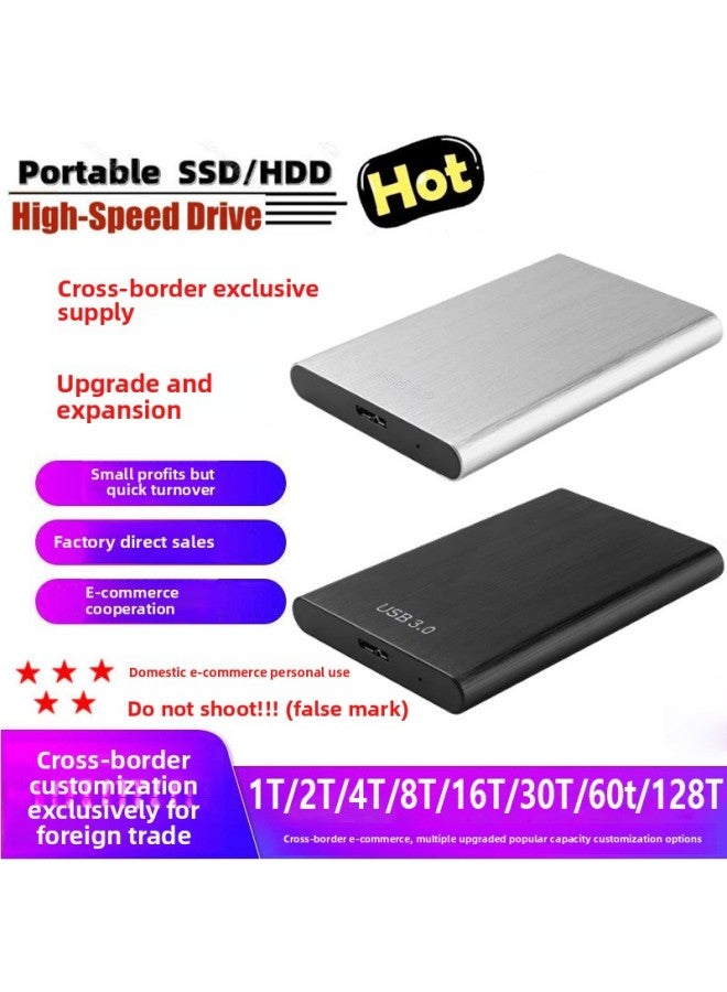 Hot Expansion Upgrade High-speed Mobile Hard Disk 1T/2T 4T 6T 8T 10T 12T External Hard Disk-Capacity:Expansion-8tb-Interface:Silver (not Suitable For Domestic And Personal Use) 40.00 Yuan988999Available For Sale - Image 1