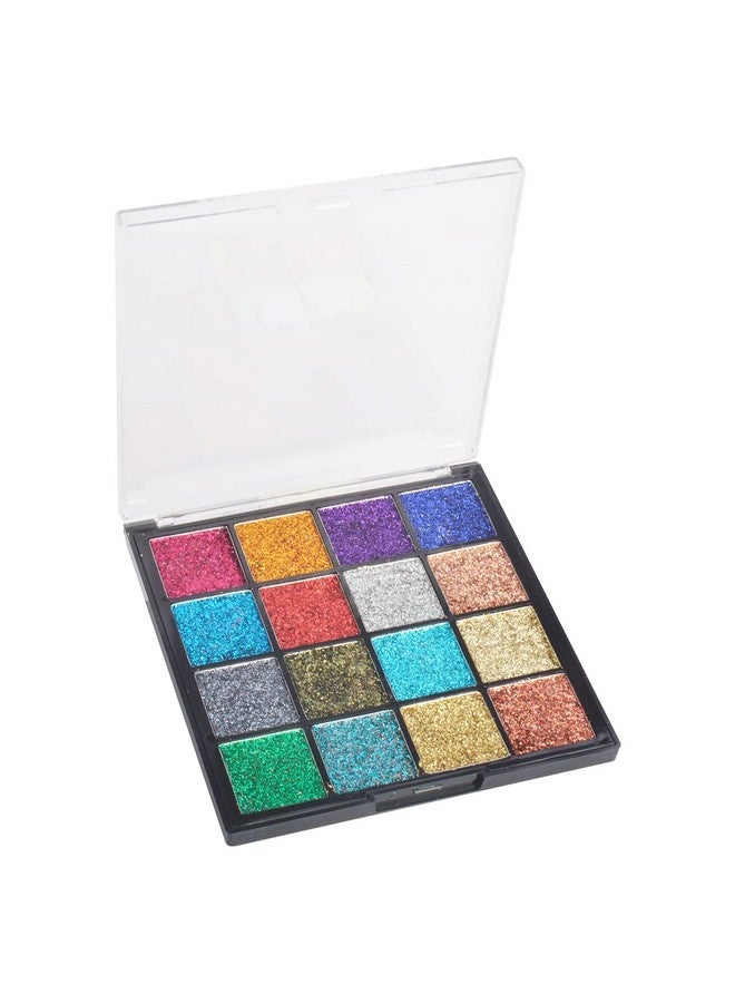 adbeni 16 Color Eyeshadow 18G | Professional Makeup Palatte, Naughty Glow Twinkle Eye | Long Lasting And Easily Blendable | Shimmery Finish & Trendy Colors 01 - Image 1