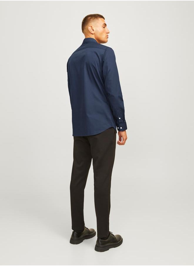 JJ Rebel by Jack & Jones Solid Long Sleeves Shirt with Buttons  - Image 4