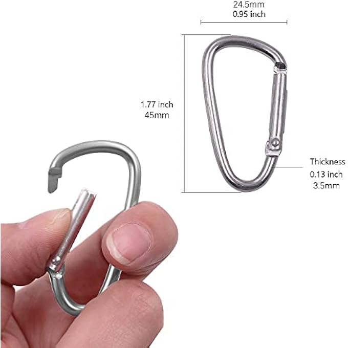 METER BOX KEY METAL TRIANGULAR KEY WITH CARABINER FOR GAS METER BOX ELECTRIC METER BOX DISTRIBUTION CABINET - 1 SET, 2 PIECES - Image 2