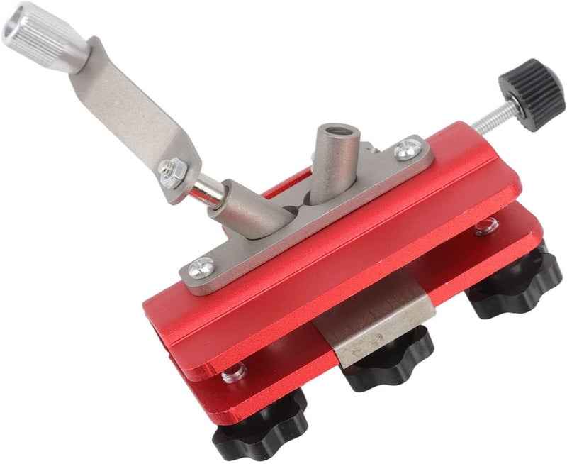 Portable Chainsaw Sharpener Lightweight Wearresistant Chain Saw Sharpening Tool for Most Chain Saws (Red) - Image 1