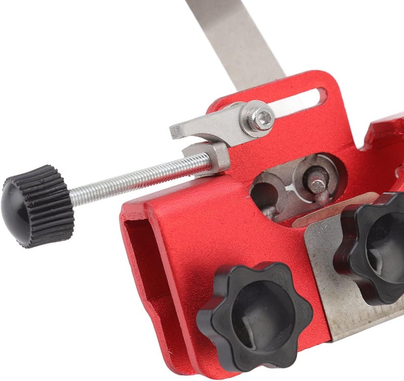 Portable Chainsaw Sharpener Lightweight Wearresistant Chain Saw Sharpening Tool for Most Chain Saws (Red) - Image 3