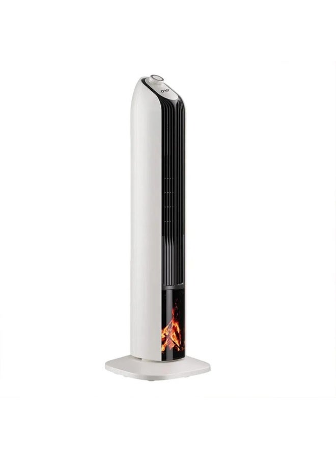 دينكس مدفأة عمودية DENX DX 2634 بلهب ثلاثي الأبعاد و2000 واط و 3 مستويات حرارة DX2634 - Image 2