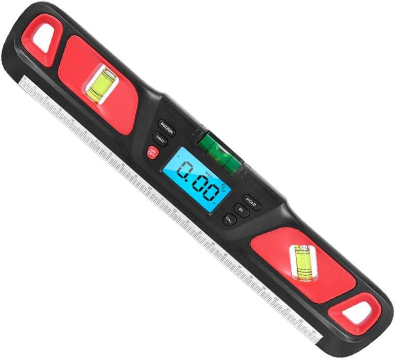 مسطرة فقاعية بخلفية خضراء مضيئة أداة تعليق صور محمولة للقياس الدقيق - Image 1