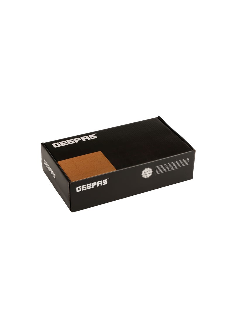 GEEPAS صنبور حوض مثبت على الحائط من جيباس - GSW61140، صنابير مثبتة بفتحة واحدة للمطبخ والحمام، مادة عالية الجودة بلون الكروم، 360 درجة  - Image 5