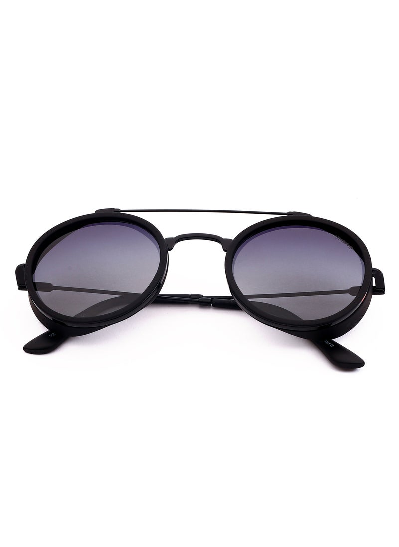 VEGAS - Full Rim Round Sunglasses Vegas-V2099 - Image 1