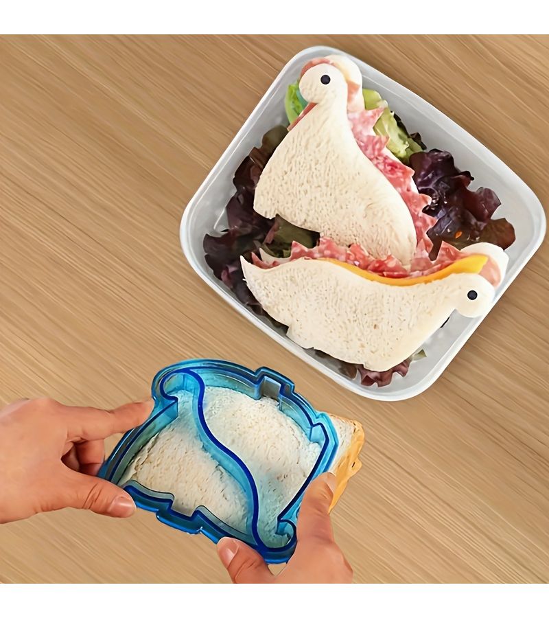 Elephant Mold for Shaped Sandwiches Cookie Cutters Cartoon Bread Making Baking Tools - Image 4