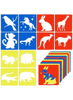 12 Pcs Stencils For Kids Animal Stencils Set 8 X 8 Inches Large Stencils For Kids Ages 48 Dinosaur Giraffe Kangaroo Monkey Shape Stencils Kit For Painting Drawing - pzsku/Z2BC27C015993193BCF29Z/45/_/1720074906/f8a5d912-8744-4e16-a424-927400a21ccc