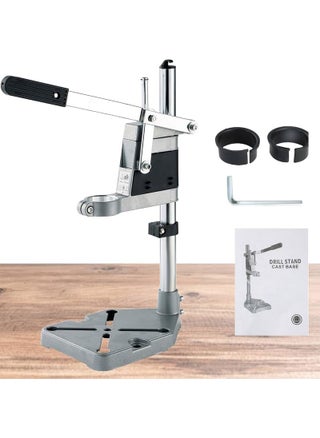 GALAXE Drill Press Stand Bench Clamp Tool for Hand Drill Workstation Adjustable Benchtop Single Hole Table Repair Tool with Aluminum Base Compatible Portable Rotating Fixed Frame Design - pzsku/Z2BC2855511CB142B2974Z/45/1746638298/12679e06-3e20-4098-abb4-957e0a644c44