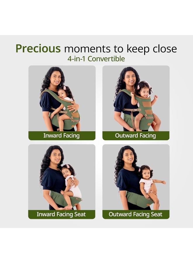 لوفلاب حاملة الأطفال بمقعد الورك الملكي من لوف لاب مع 4 أوضاع للحمل - Image 3