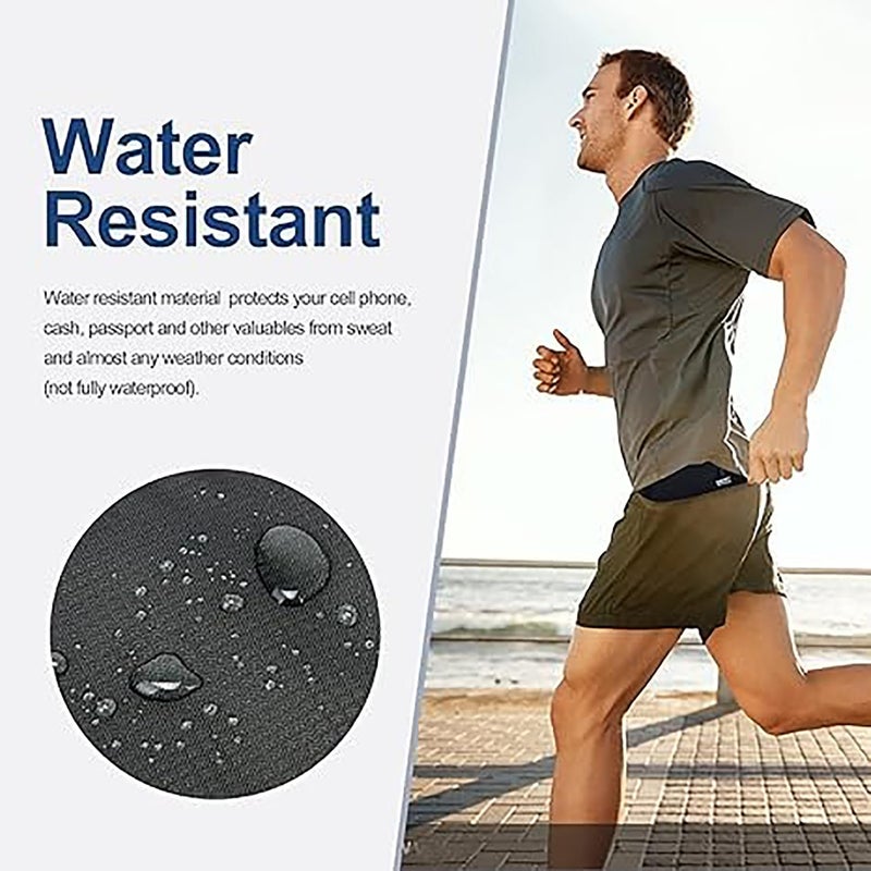 BigPlayer Trainer Waist Bag Stylish and Functional Waist Bags for Men and Women Waterproof, Nylon Trainer Waist Bag with Adjustble Waist Belt Travel Waist Pouch - Image 5