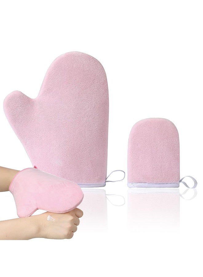 Royee 2 Pack Self Tanning Mitt ,Applicator Mitt ,Self Tanner Mits ,Self Tan Face Mit, Tan Physics True Color Sunless Tanner, Spray Tan Mitt, Applicator Sunless Tanning - Image 1