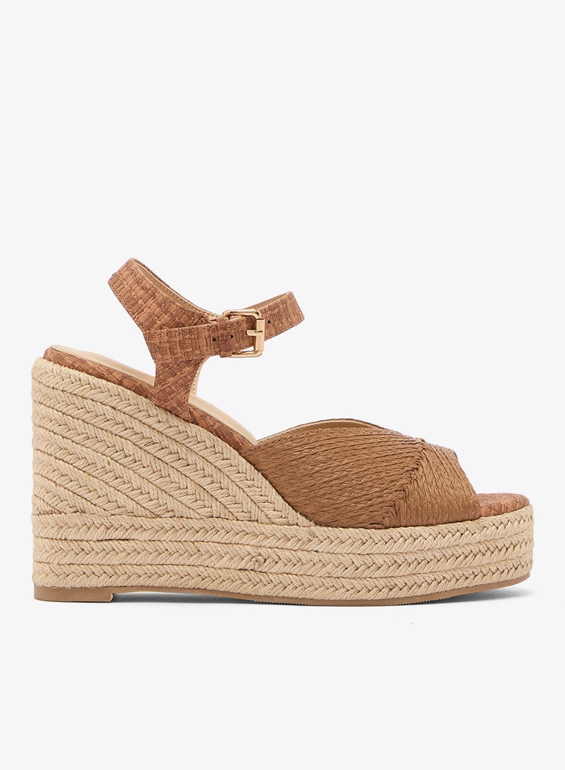 RAID Ankle Strap Wedge Sandals - Image 1