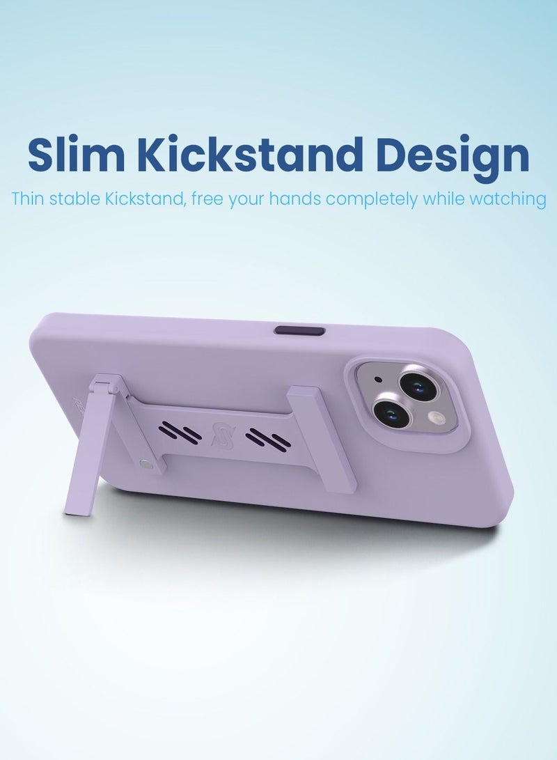 Remson حزام قبضة الهاتف Remson Mag-X مع حامل مغناطيسي للهاتف (أرجواني) - Image 3