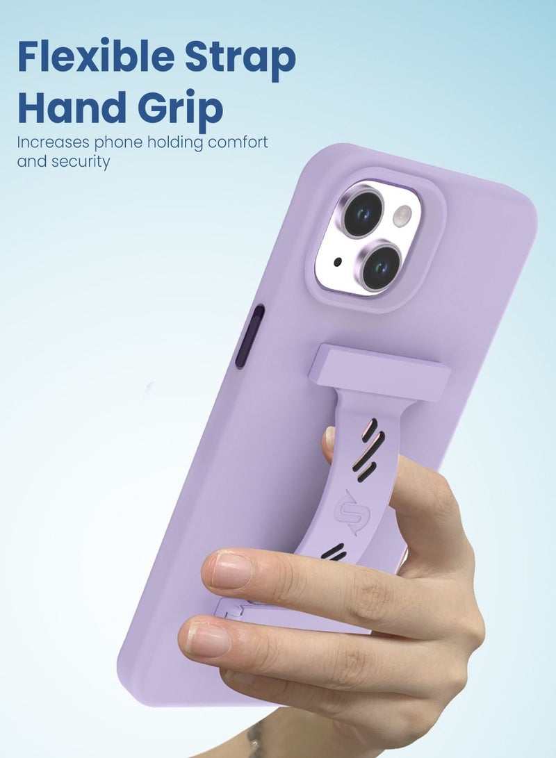 Remson حزام قبضة الهاتف Remson Mag-X مع حامل مغناطيسي للهاتف (أرجواني) - Image 2