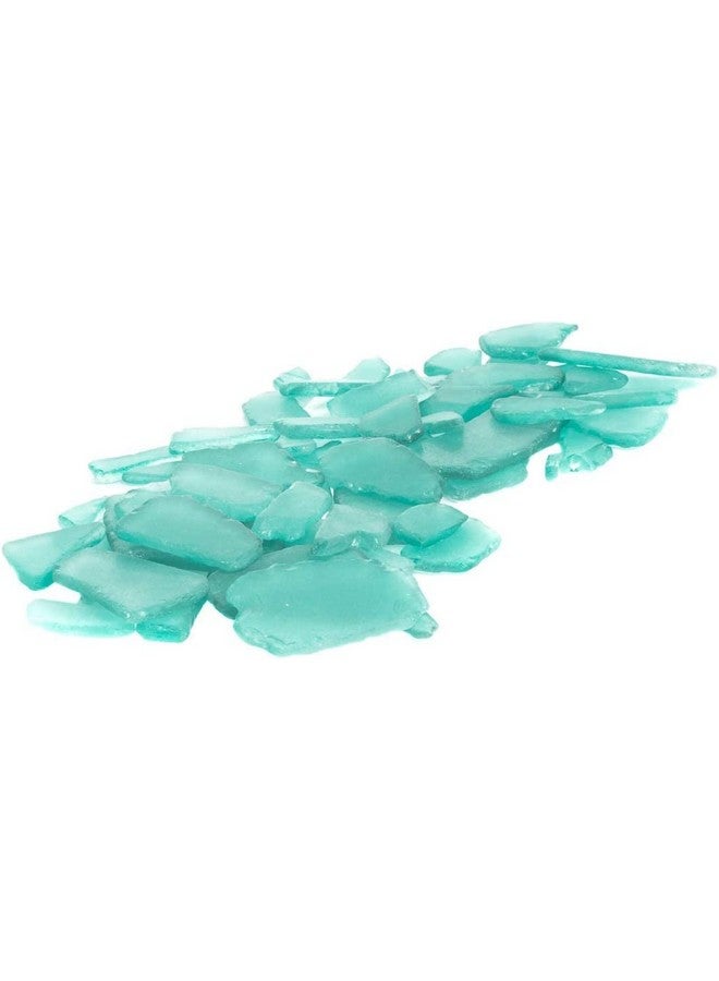 Nautical Crush Trading Sea Glass Craft 28 Ounces Aqua Blue Beach Glass Craft Sea Glass Décor Sea Glass Vase Filler Sea Glass Crafting Bag Of Sea Glass Craft Glass - Image 3
