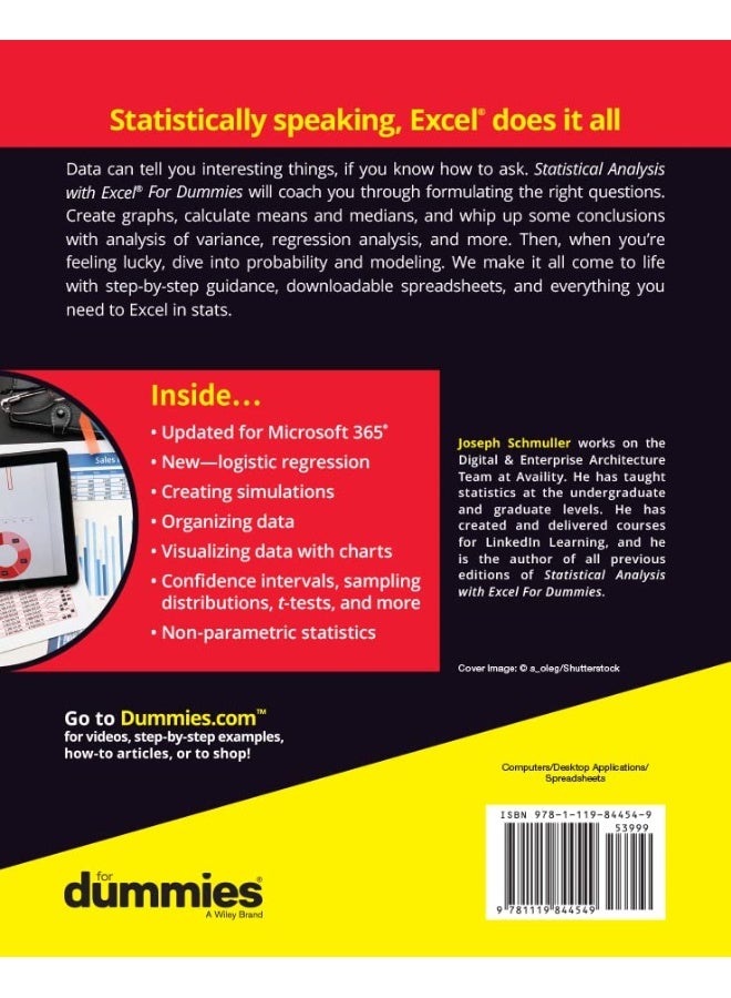 Statistical Analysis with Excel For Dummies - Image 2