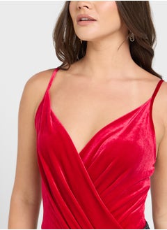 NEW LOOK Velvet Wrap Body  - Image 3