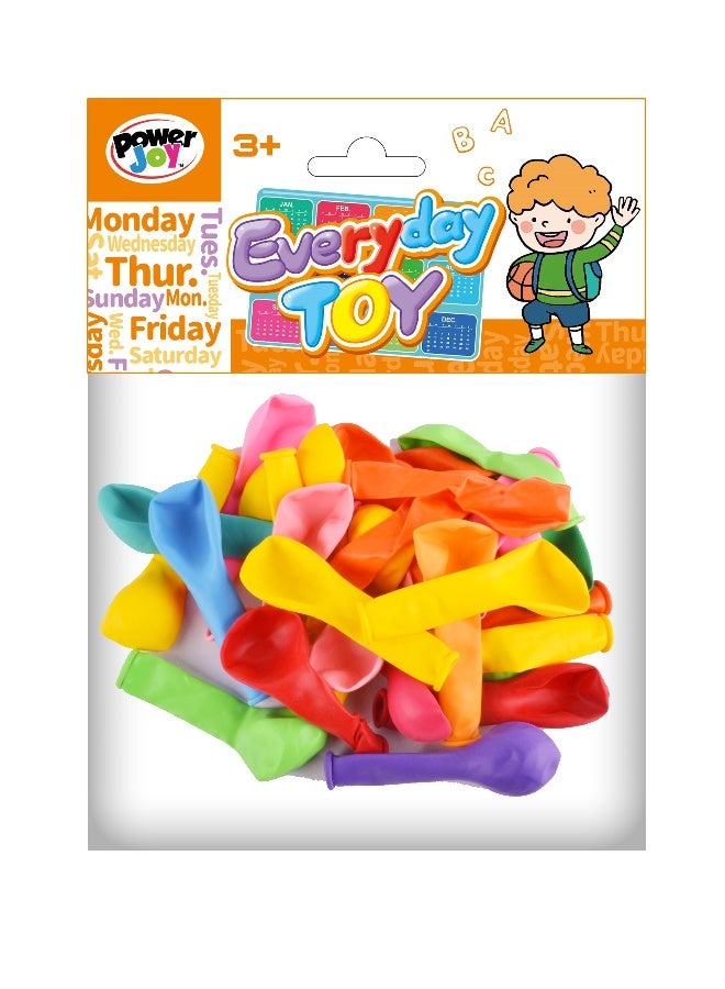 Power Joy Everyday Toy Balloon Set 40 Pieces - Image 2