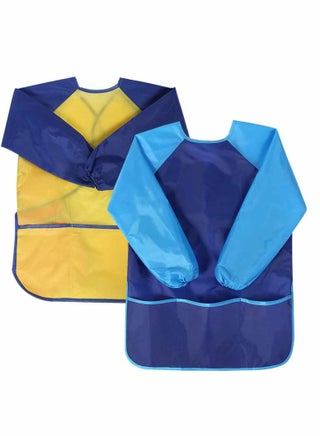 Kids Childrens Apron Art Smocks Waterproof Apron, Long Sleeve Children Painting Aprons with 3 Pockets for Painting, Pottery School, Baking, Painting, Craft & Lab Activity, Age 3-8 - pzsku/Z2BC326879E94FD2926E3Z/45/_/1716532384/f6d9139e-94c9-4285-9f2e-54c5c00b4622