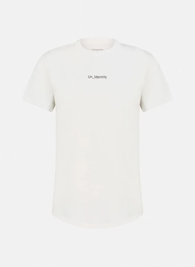 Unidentity Gem Regular Fit Longline T-Shirt