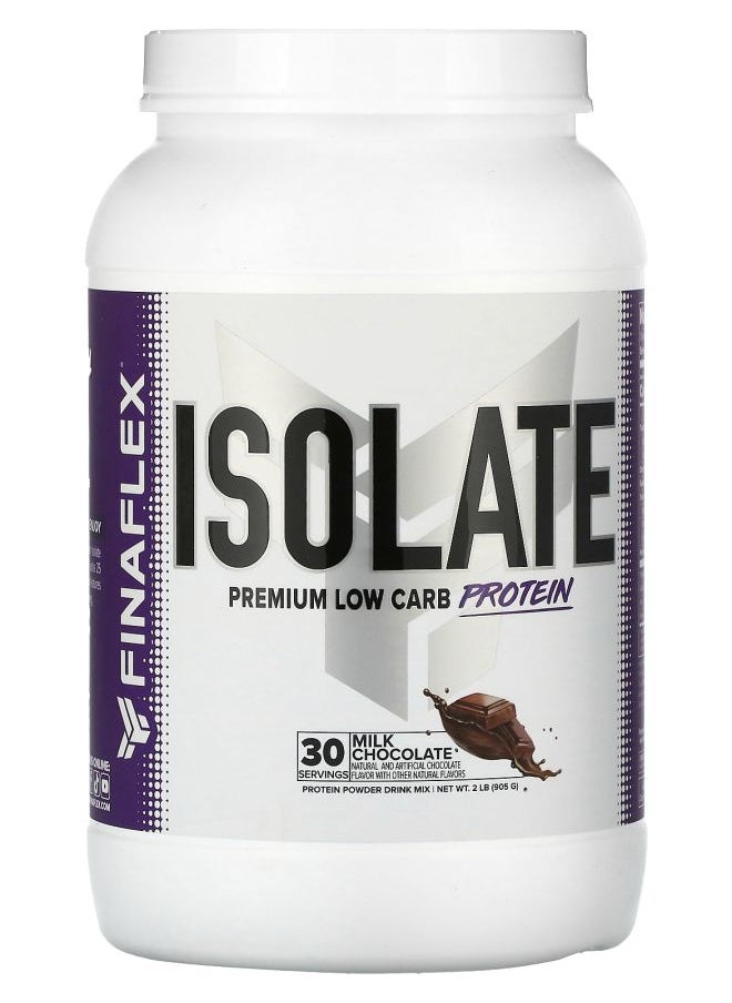 FINAFLEX - Isolate Premium Low Carb Protein Milk Chocolate 2 lb (905 g) - Image 1