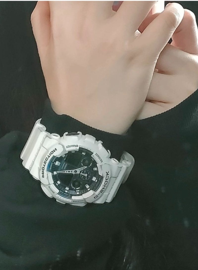 EDIFICE CASIO YOUTH series water-resistant, shock-resistant, trendy sports quartz movement, resin strap, Japanese and Korean men's watches - Image 2