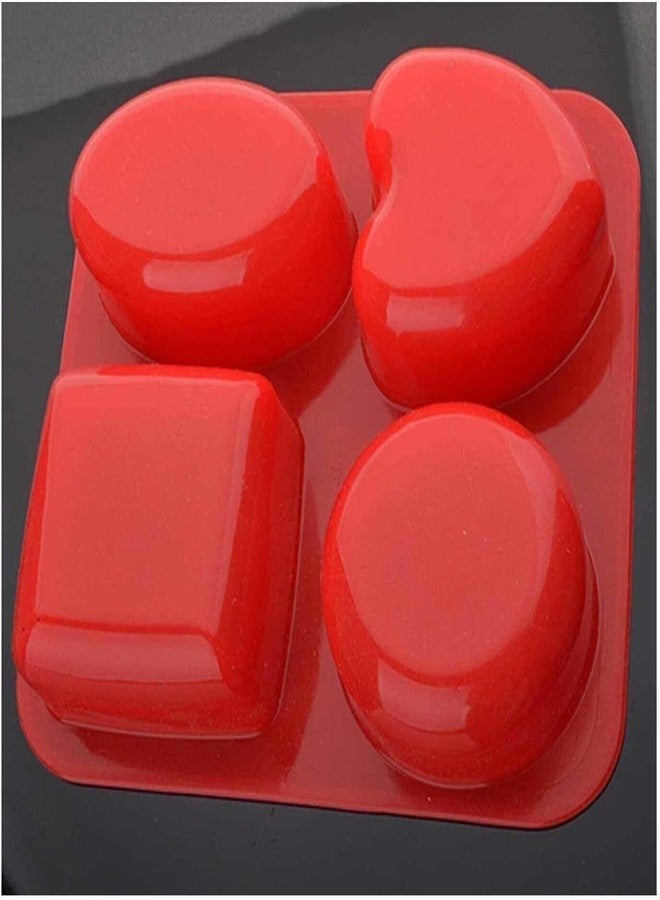 KITCHOOK Silicone Chocolate Mould 4 (Pack of 1) AJ 145 - Image 4