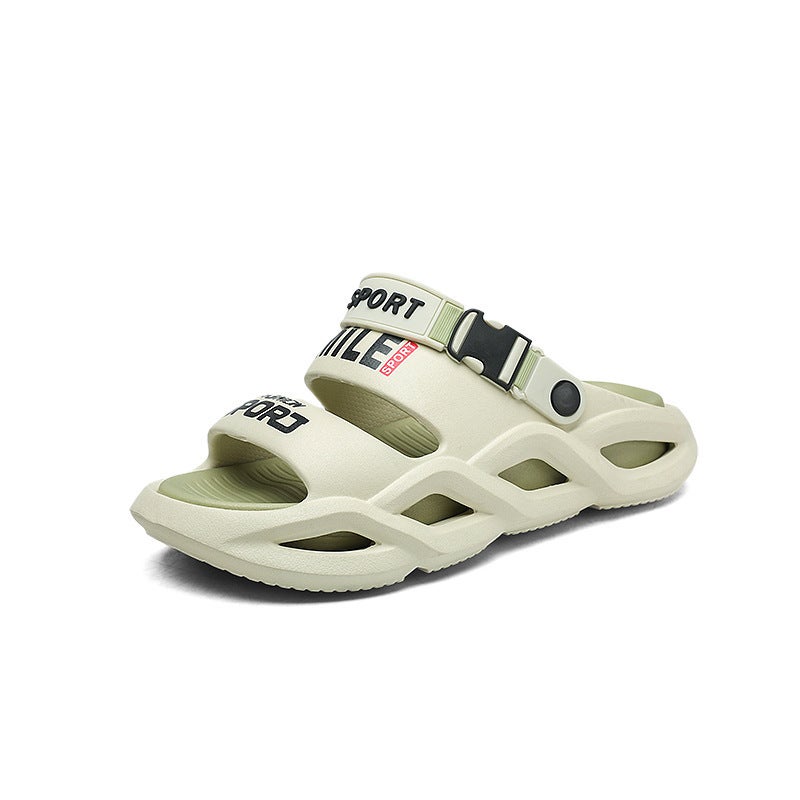 Light Luxury Designer Summer Dual-Purpose Clogs For Men, Outdoor Casual Sandals For Outer Wear, Korean Style Beach Shoes Xuheng 1 - Image 1