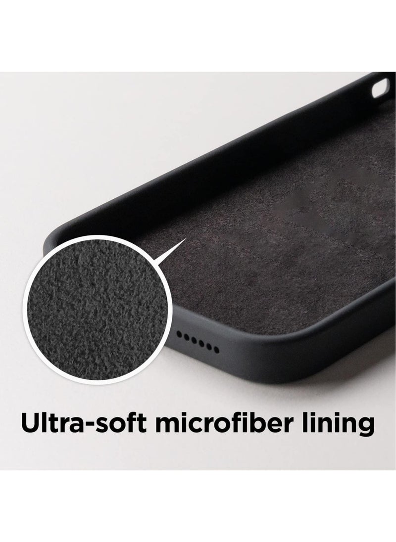 Rock Pow - Compatible with iPhone 15 Plus Case Liquid Silicone Case Full Body Protective Cover Shockproof Slim Phone Case Anti-Scratch Soft Microfiber Lining 6.7 inch - Image 1