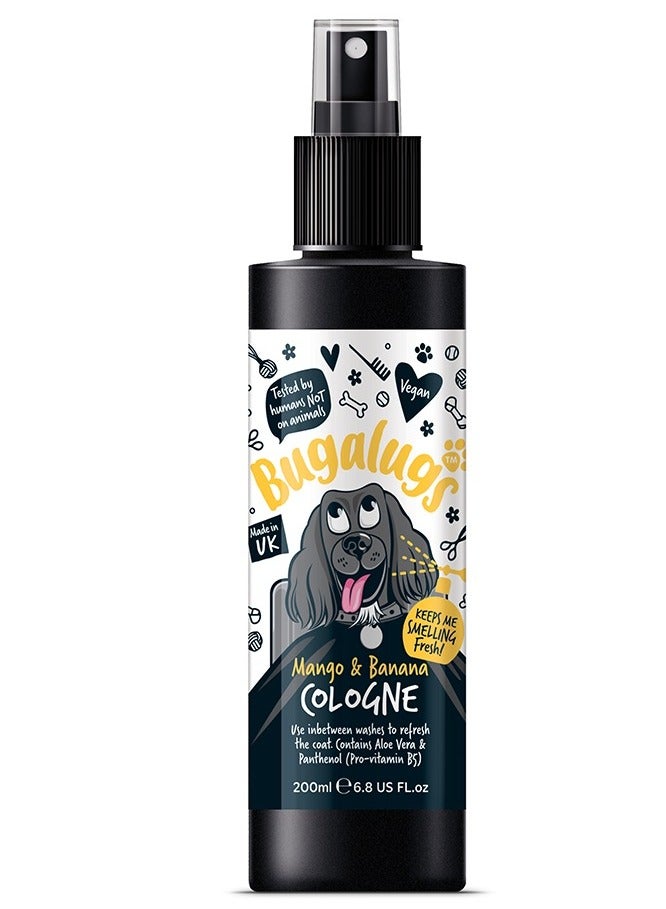 BUGALUGS Mango & Banana Cologne 200ml (6.8 Fl Oz) - Image 4