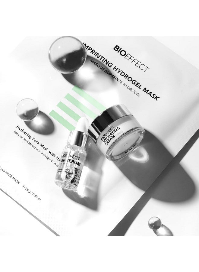 Bioeffect Egf Serum Tryme Mini Sample Skincare Set With Hydrating Cream & Hydrogel Mask Travelsize Trio Of Growth Factor Antiaging Serum Moisturizer & Soothing Facial Mask - Image 2