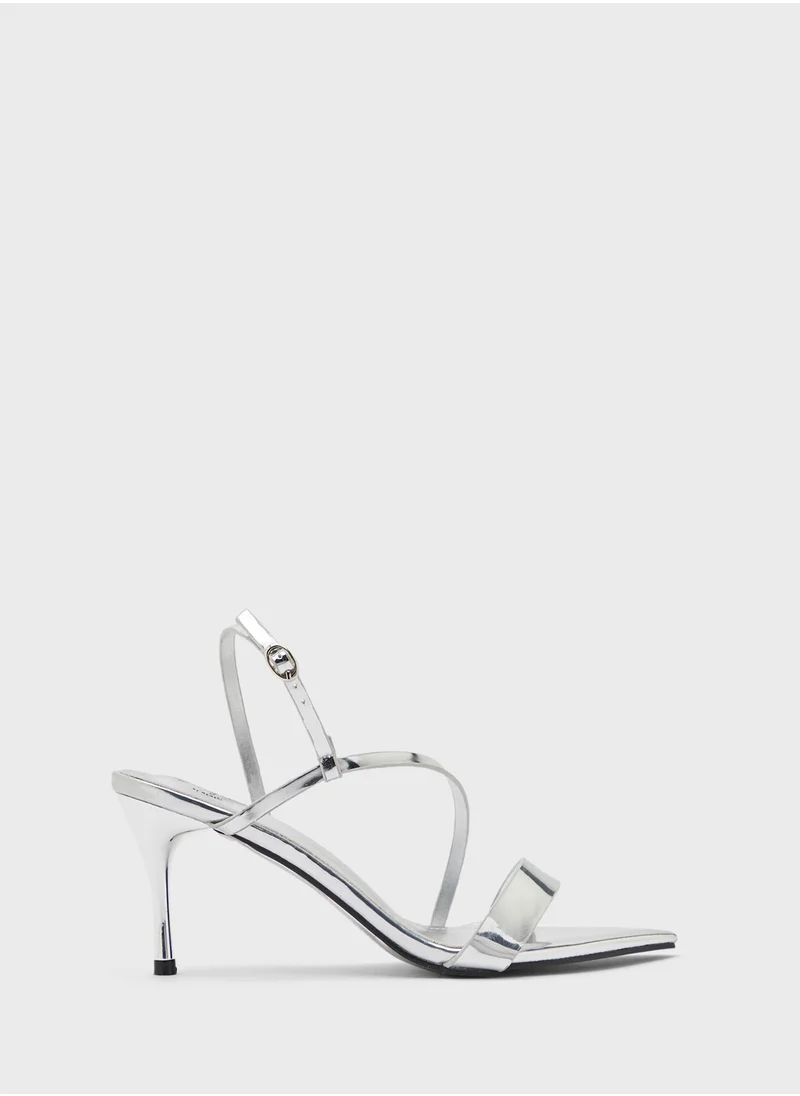 Ginger Pointy Toe Strappy Heel Sandal