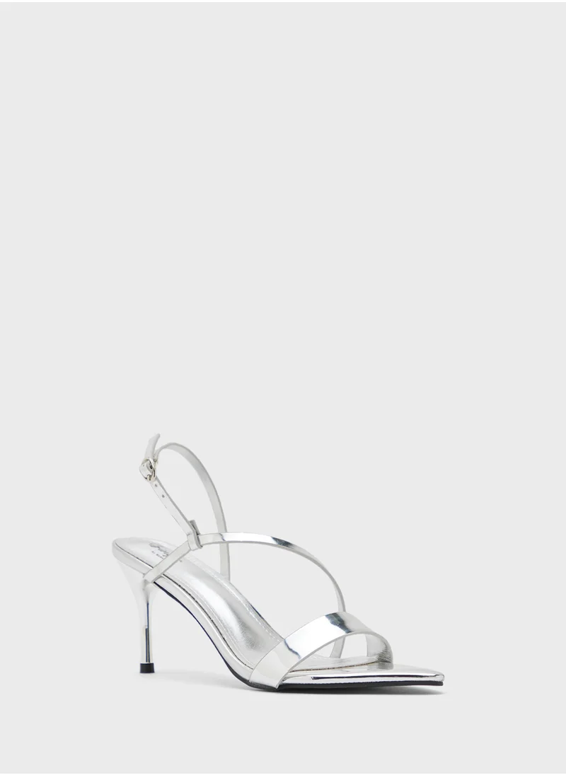 Ginger Pointy Toe Strappy Heel Sandal