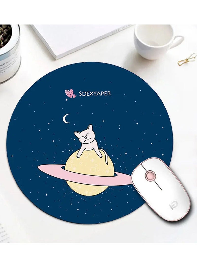 وسادة ماوس دائرية مضادة للانزلاق - Image 1