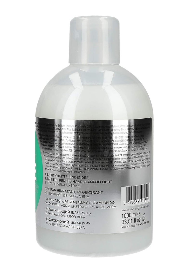 Kallos Kallos Aloe Vera Moisture Repair Shine Shampoo  1000 ml  - Image 2