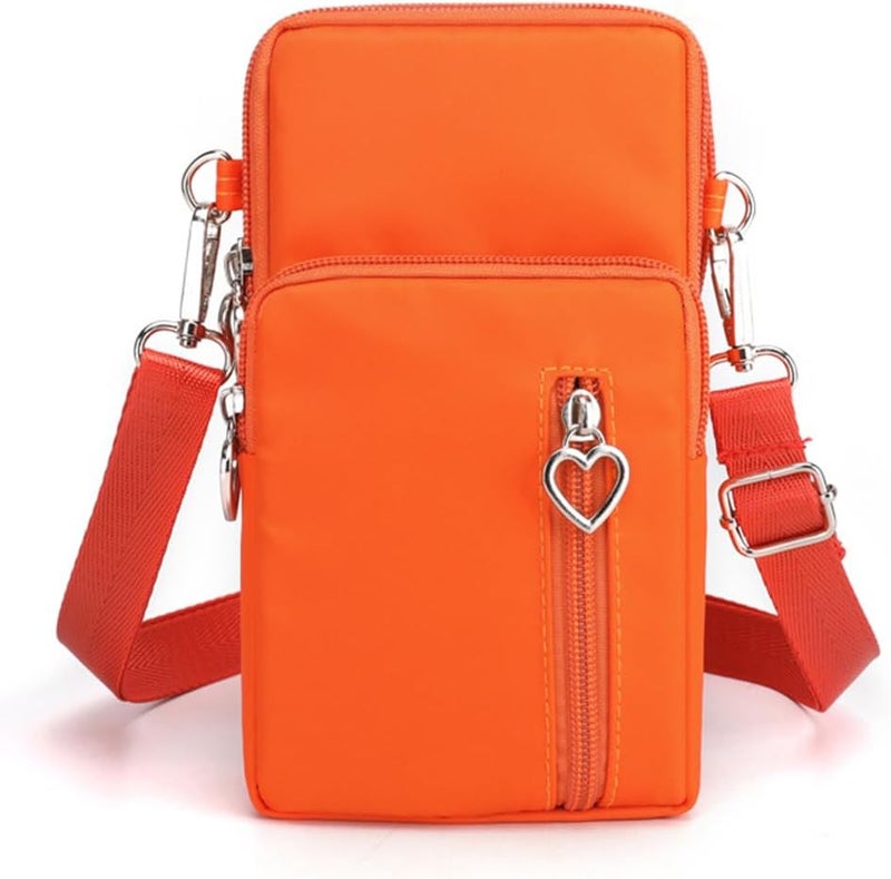 JANKS Small Crossbody Bag for Women - Mini Phone Purses with Crossbody Strap and Wallet - Nylon Arm Bag - Image 1