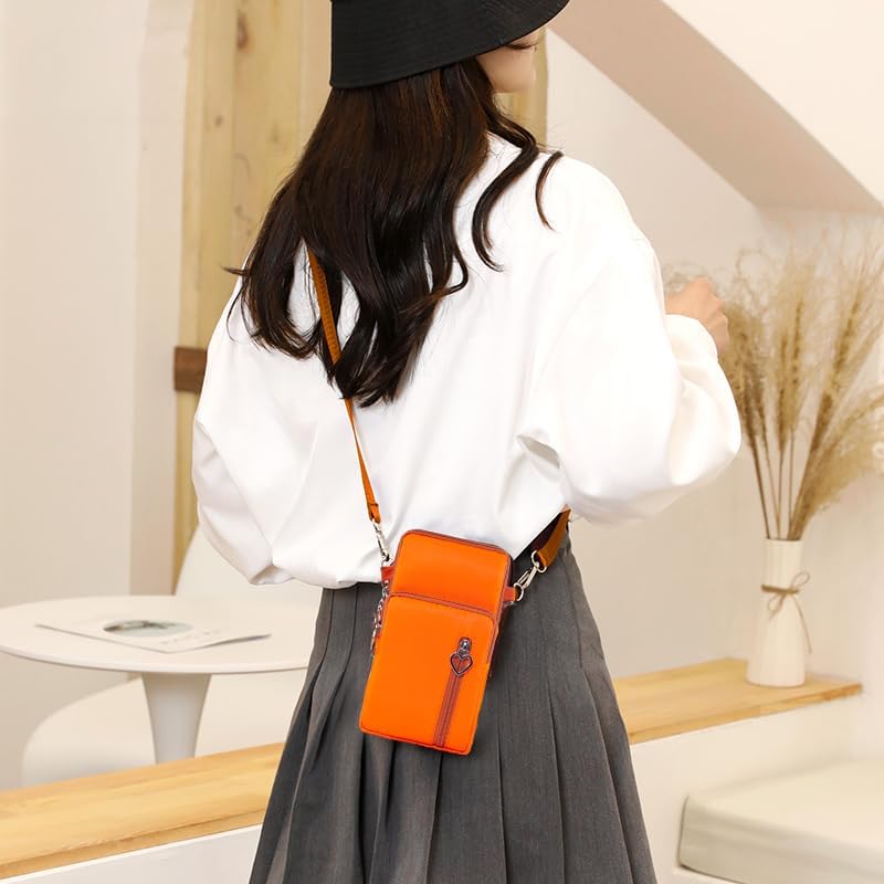 JANKS Small Crossbody Bag for Women - Mini Phone Purses with Crossbody Strap and Wallet - Nylon Arm Bag - Image 5