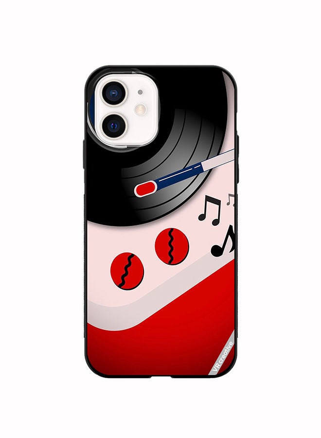 VR CREATIVE Protective Case Cover For Apple iPhone 12 mini Music Design Multicolour - Image 1